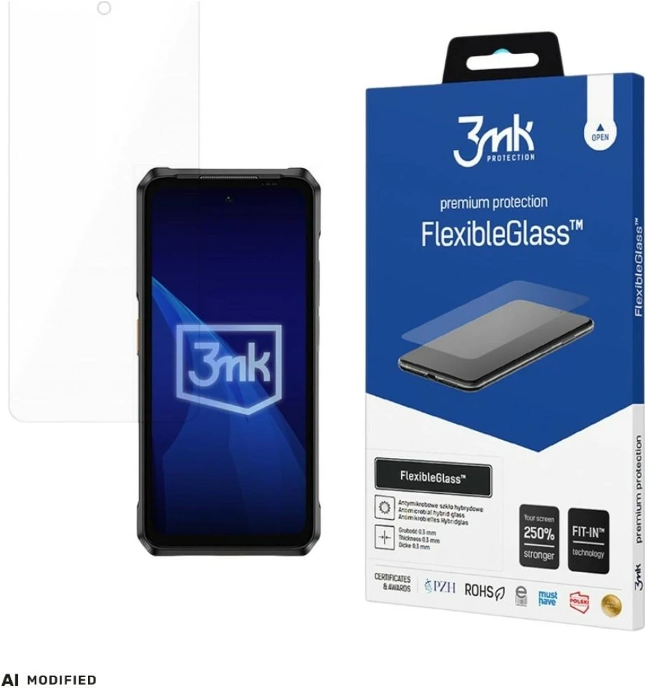 3Mk apsauga „Ulefone Armor 26 Ultra“ – 3mk FlexibleGlass