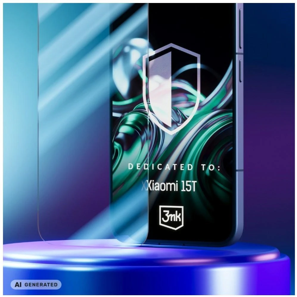 3mk „FlexibleGlass“ hibridinis stiklas, skirtas „Xiaomi 15T 5G“