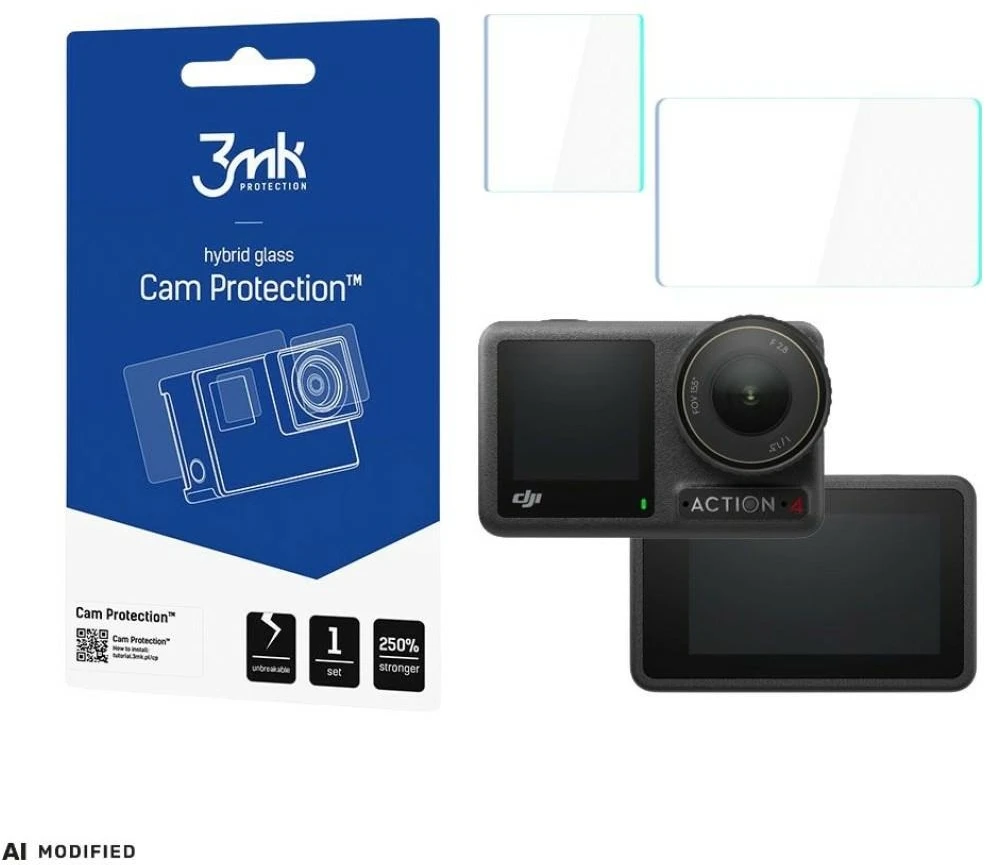 3mk Cam Protection apsauginis stiklas DJI Osmo Action 4