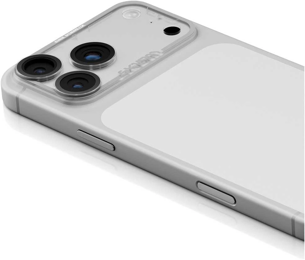 Camera Lens Glass Skinarma Magma Full Matte skirtas Apple iPhone 17 Pro Max pilkas