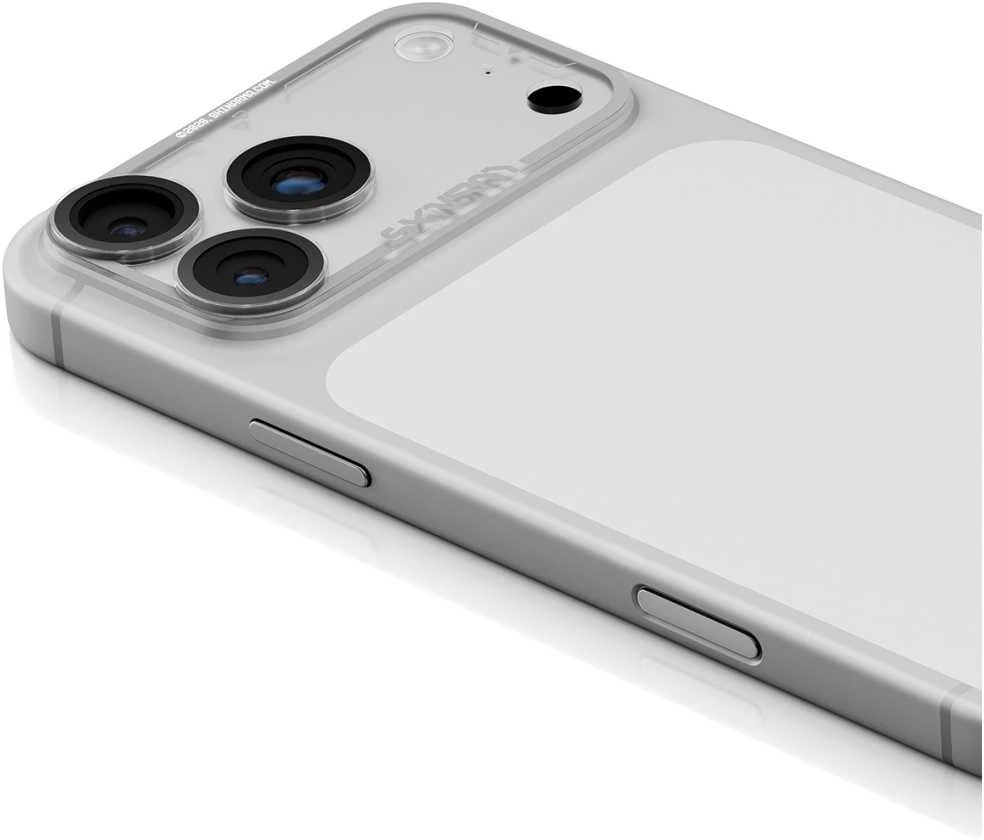Camera Lens Glass Skinarma Magma Full Matte skirtas Apple iPhone 17 Pro pilkas
