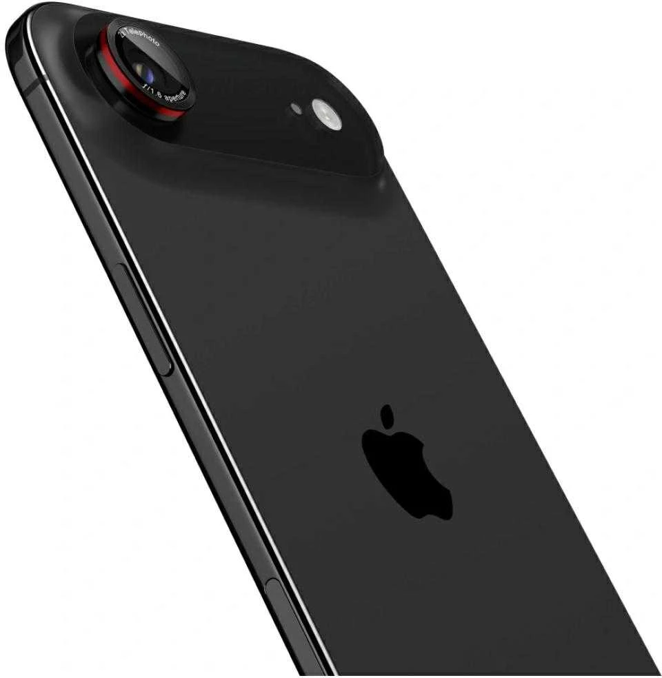 Spigen Optik Pro L-Series 2-pack iPhone Air Lens Glass - Juodas and Raudona