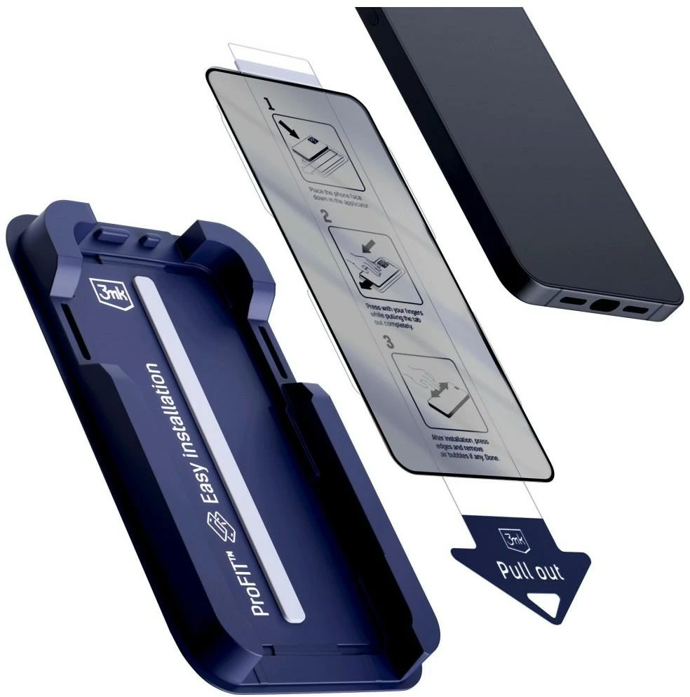 3mk Samsung Galaxy A57 - kietas stiklas Max Privacy