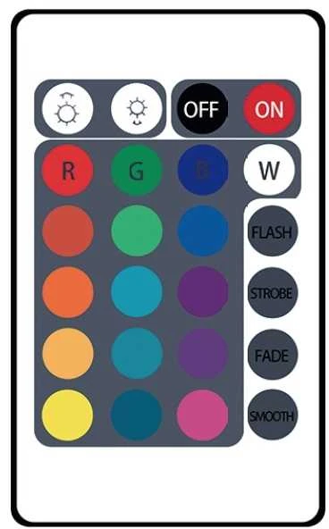 RGB LED juosta su Bluetooth valdikliu 5m XTRIKE ME HT-5050 B5