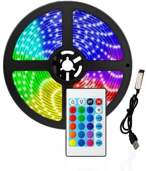 RGB LED juosta su Bluetooth valdikliu 5m XTRIKE ME HT-5050 B5