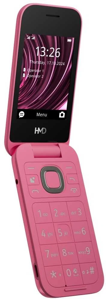 HMD 2660 Flip TA-1711 Dviguba SIM kortelė, raudona