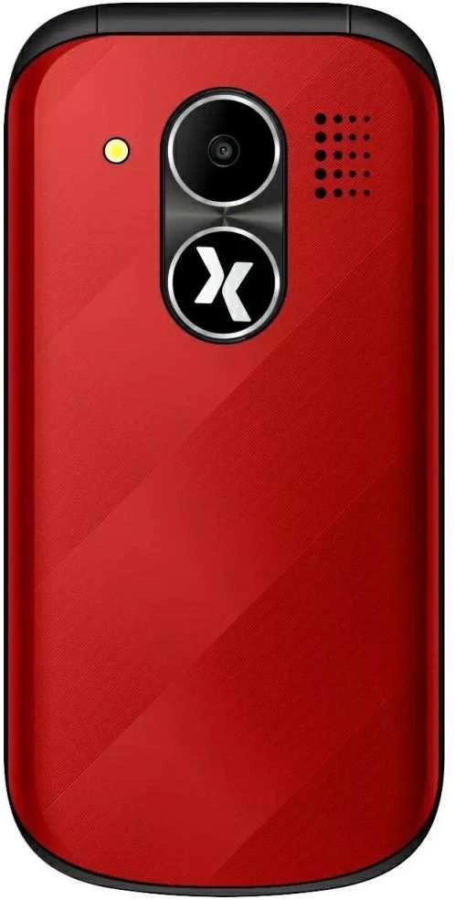 Mobilusis telefonas GSM MAXCOM MM 815 raudonos spalvos