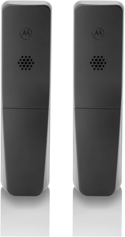Telefonas stacionarus Motorola DOT202 DUO Juodas - TELEFONAS DECT