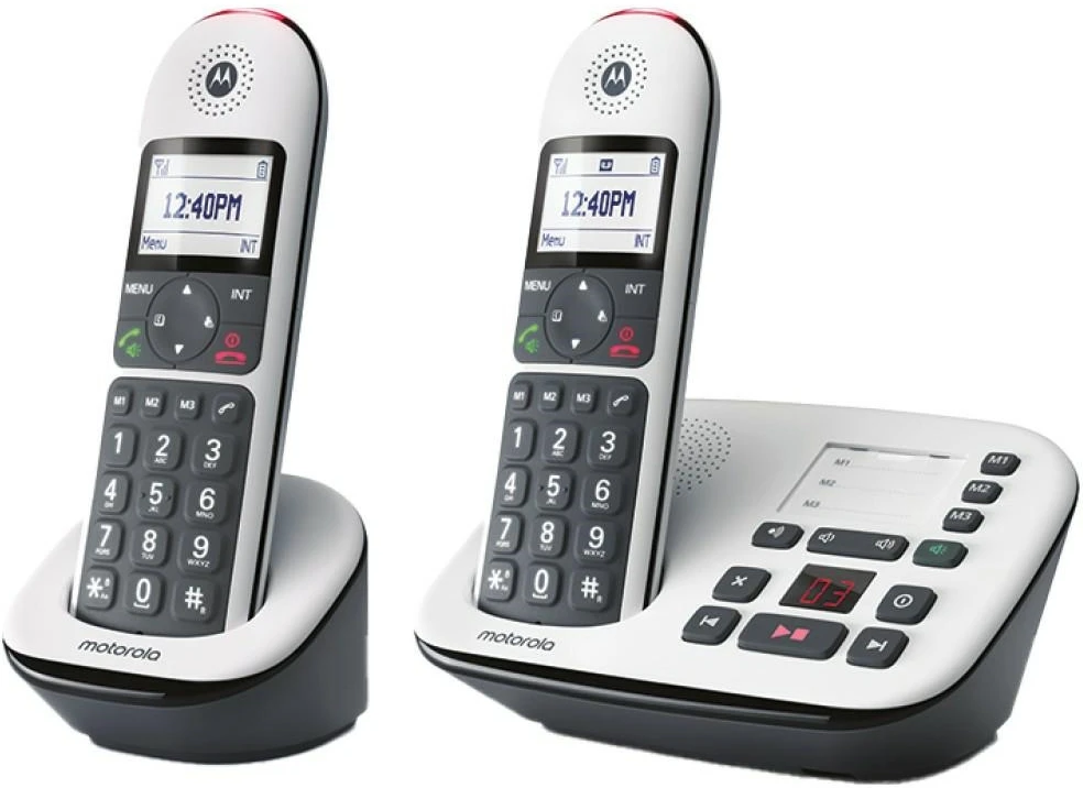 Motorola CD5012 DUO baltas
