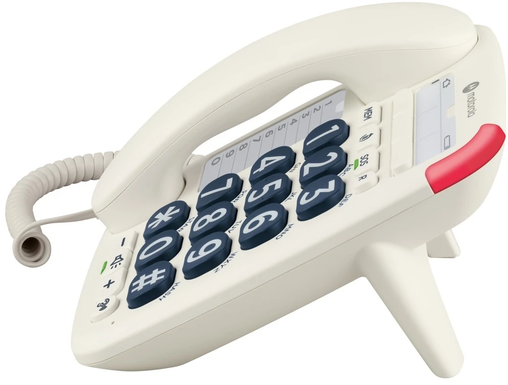 Telefonas stacionarus belaidis Motorola CT200 balta