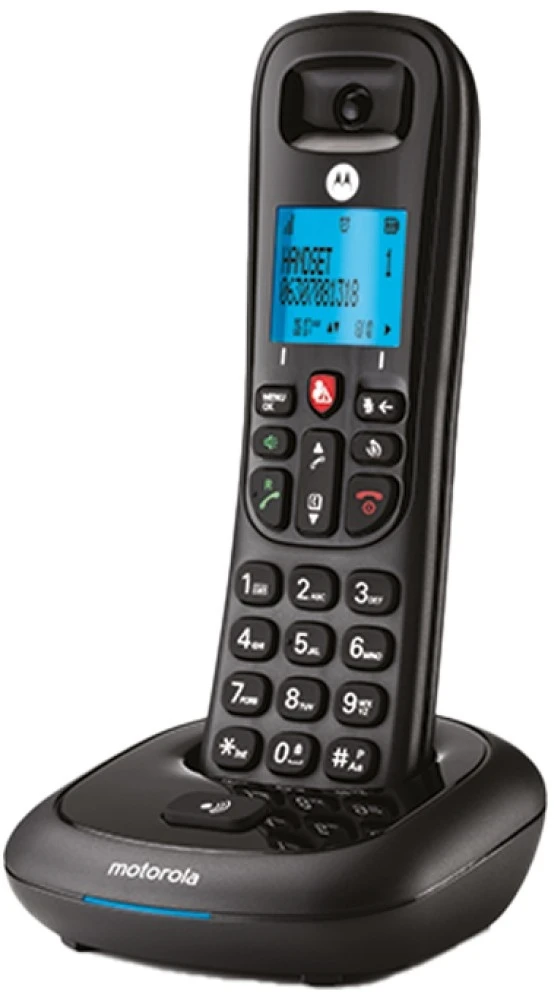Telefonas stacionarus belaidis Motorola CD4001 juoda