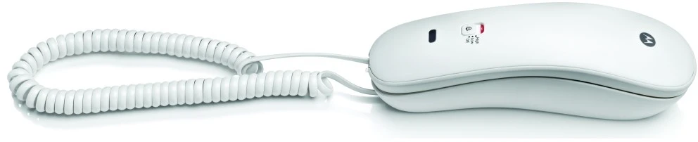 Belaidis telefonas su sieniniu laikikliu Motorola CT50 baltas
