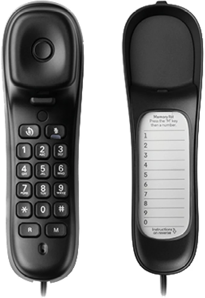 Belaidis telefonas su sieniniu laikikliu Motorola CT50 juodas