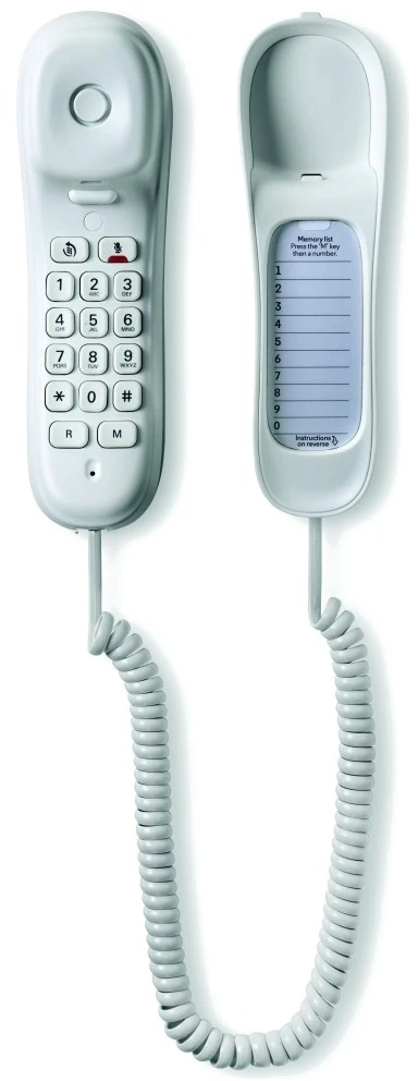 Belaidis telefonas su sieniniu laikikliu Motorola CT50 baltas