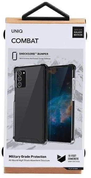 UNIQ dėklas telefonui Combat Samsung Note 20 N980 juodos spalvos