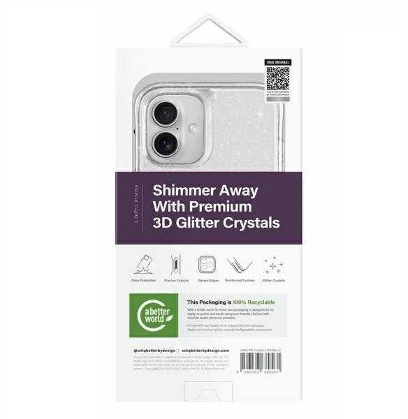 UNIQ dėklas LifePro Xtreme Apple iPhone 16 Plus 6.7" Magclick Charging skaidrus