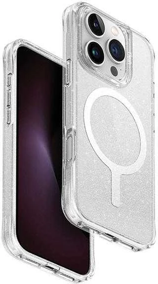 UNIQ LifePro Xtreme Apple iPhone 16 Pro Max 6.9″ Magclick Charging Dėklas skaidrus/Tinsel Lucent