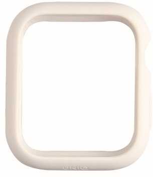 UNIQ Lino dėklas Apple Watch Series 4/5/6/SE 40mm. balandis baltas