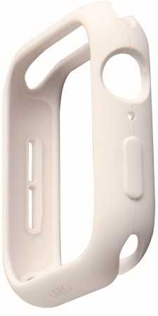UNIQ Lino dėklas Apple Watch Series 4/5/6/SE 40mm. balandis baltas