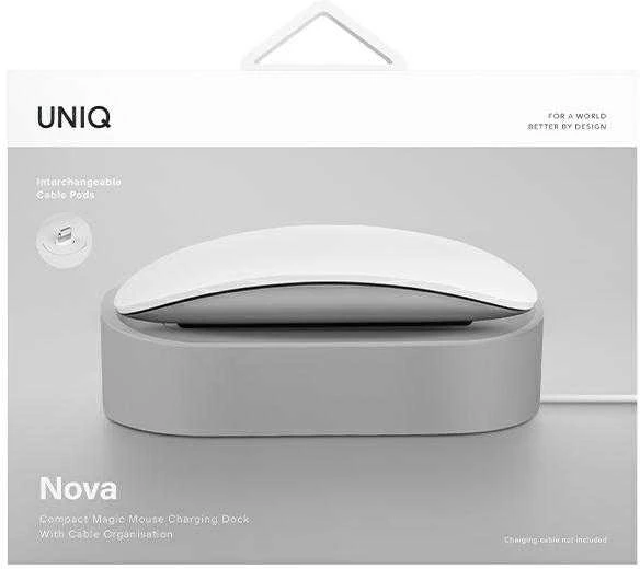 UNIQ Nova docking station Magic Pelė pilkas