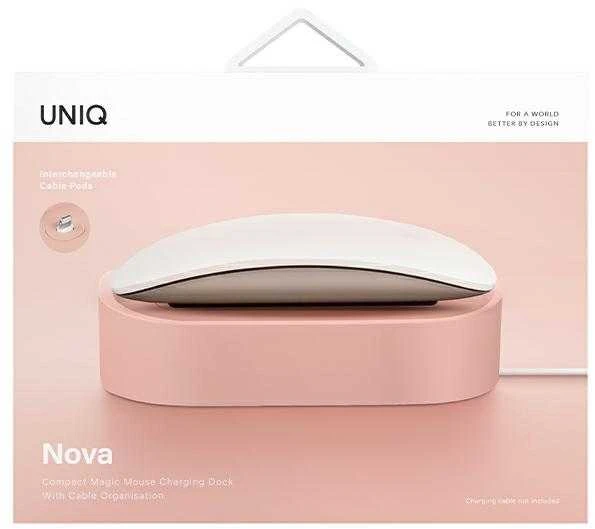 UNIQ Nova įkrovimo stotelė Magic Pelė, rožinė