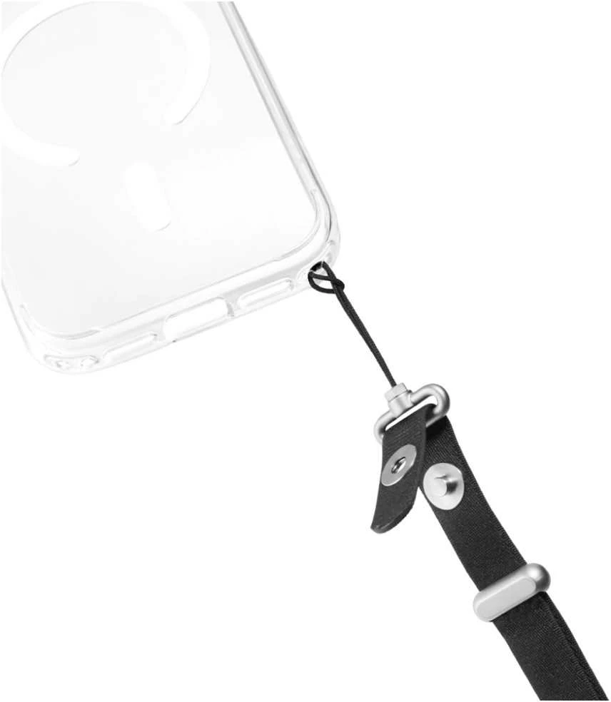 Spigen DA30L LAnyard Strap Crossbody juodas