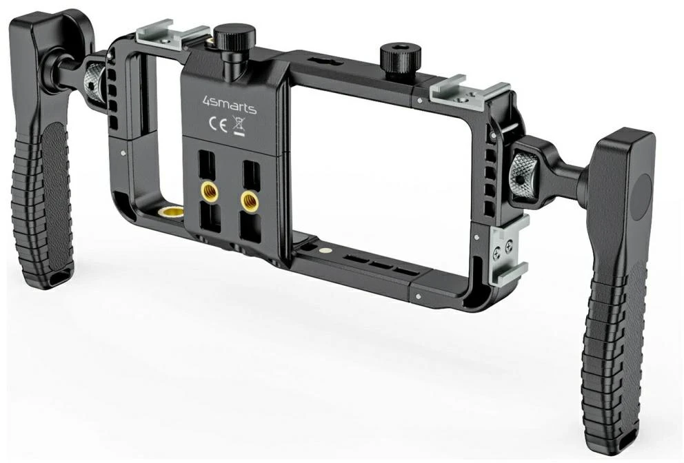 Universal video set for smartphone 4smarts with wireless remote juodos spalvos