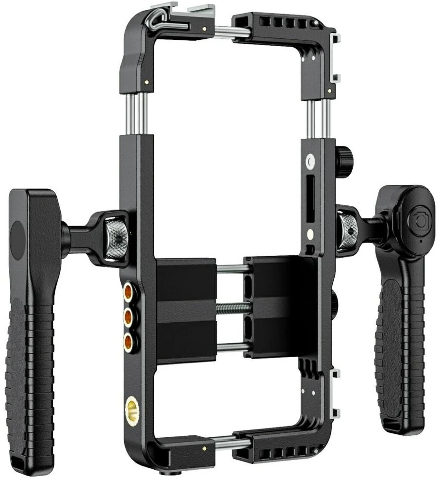Universal video set for smartphone 4smarts with wireless remote juodos spalvos