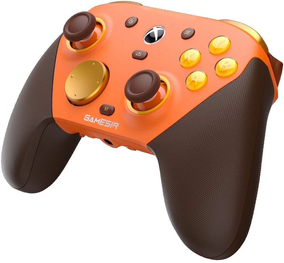 „GameSir G7 Pro“ universalus „Bluetooth“ žaidimų valdiklis „XBOX“ serijos „X/S“ / „One“ oranžinis