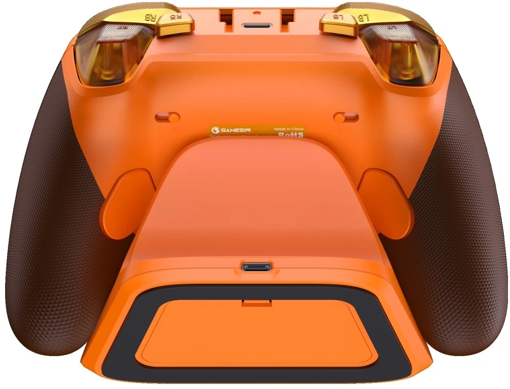 „GameSir G7 Pro“ universalus „Bluetooth“ žaidimų valdiklis „XBOX“ serijos „X/S“ / „One“ oranžinis