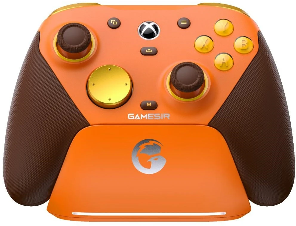 „GameSir G7 Pro“ universalus „Bluetooth“ žaidimų valdiklis „XBOX“ serijos „X/S“ / „One“ oranžinis