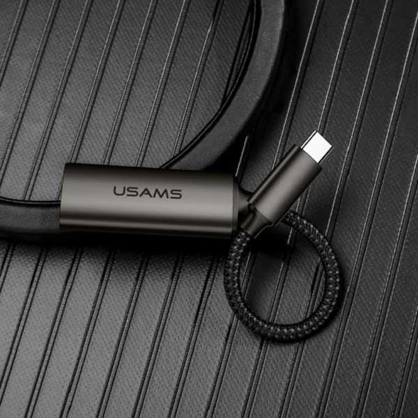 Adapteris USB Usams SJ282HD01 USB-C - HDMI Juodas (63657-uniw)