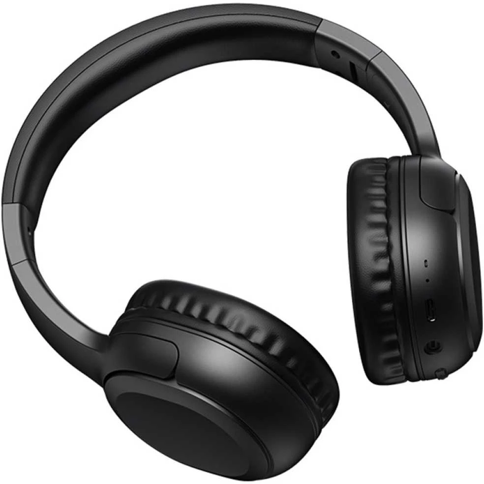 USAMS Bluetooth 5.3 Ausinės Yun Series juodos spalvos TDLYEJYX01 (USAMS-YG23)