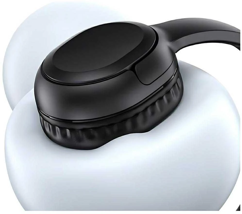 USAMS Bluetooth 5.3 Ausinės Yun Series juodos spalvos TDLYEJYX01 (USAMS-YG23)