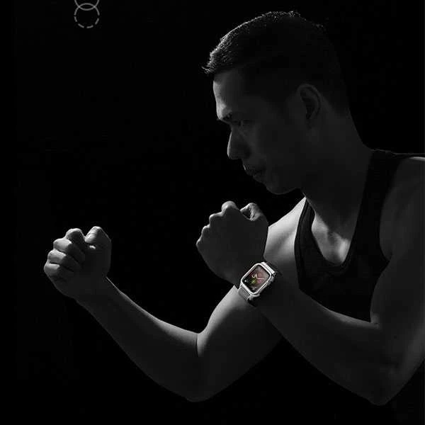 Usams Išmaniojo laikrodžio Apple Watch 4 dirželis, Juodos spalvos, 40mm