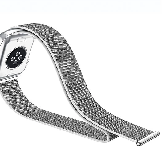 USAMS Dirželis su etui Apple Watch 4/5/6/7/SE 44/45mm. rózowo-auksinė/rose auksinis ZB74IW4 (US-ZB074)