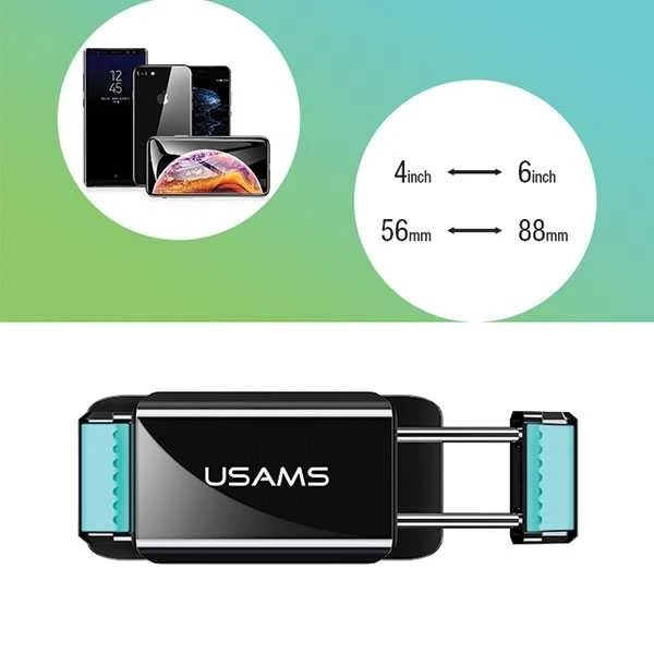 Laikikl. Usams US-ZJ052 Juodas Smart Grav