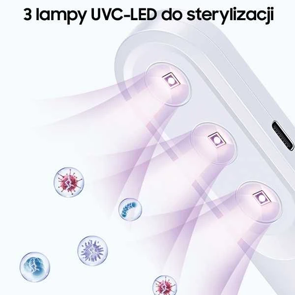 Usams mini UV-C dezinfekcinė lempa, ZB159XDD01 (US-ZB159)