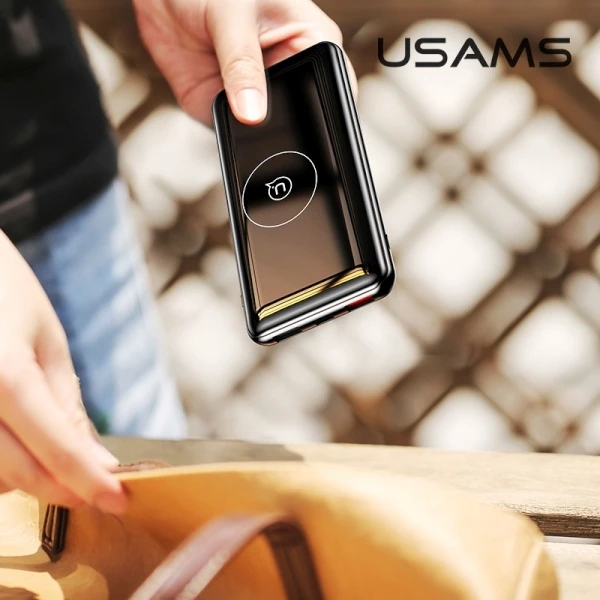 Powerbank Usams 20000mAh Juodas
