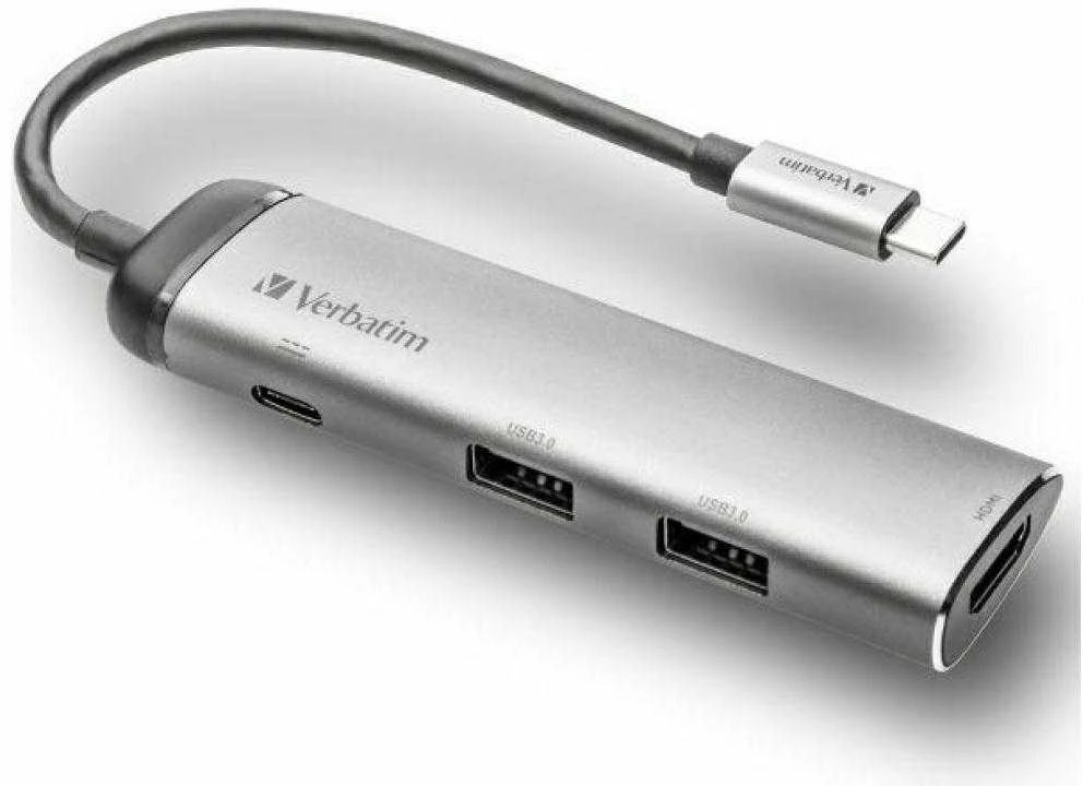 Verbatim 49140 sąsajos šakotuvas USB 3.2 Gen 1 (3.1 Gen 1) Type-C