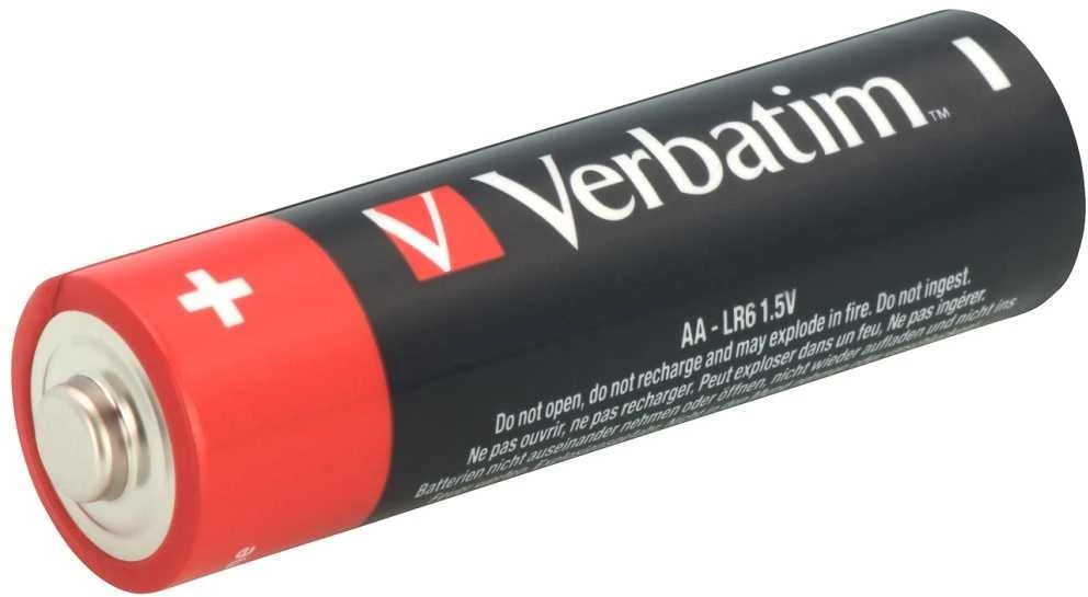 Verbatim šarminės baterijos AA LR6 10 vnt. 49875