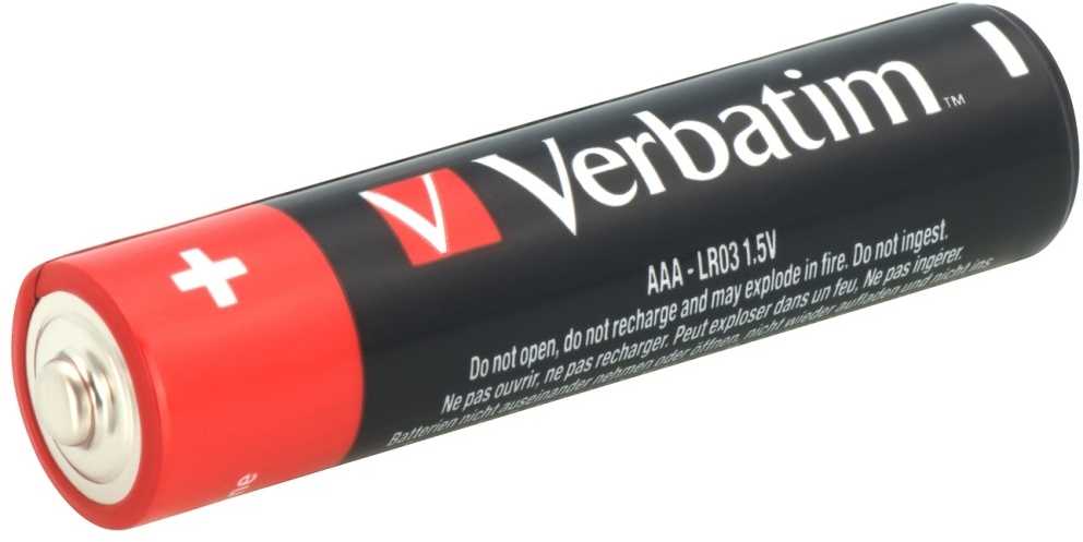 Verbatim AAA Vienkartinė baterija Šarminis