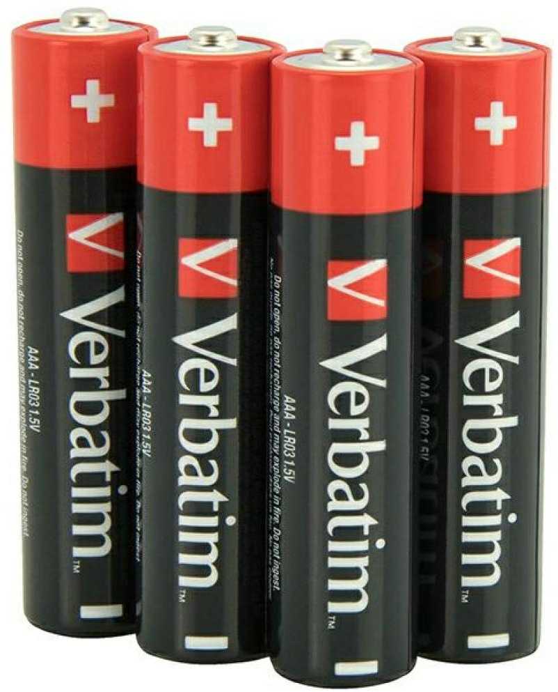 Verbatim AAA Vienkartinė baterija Šarminis