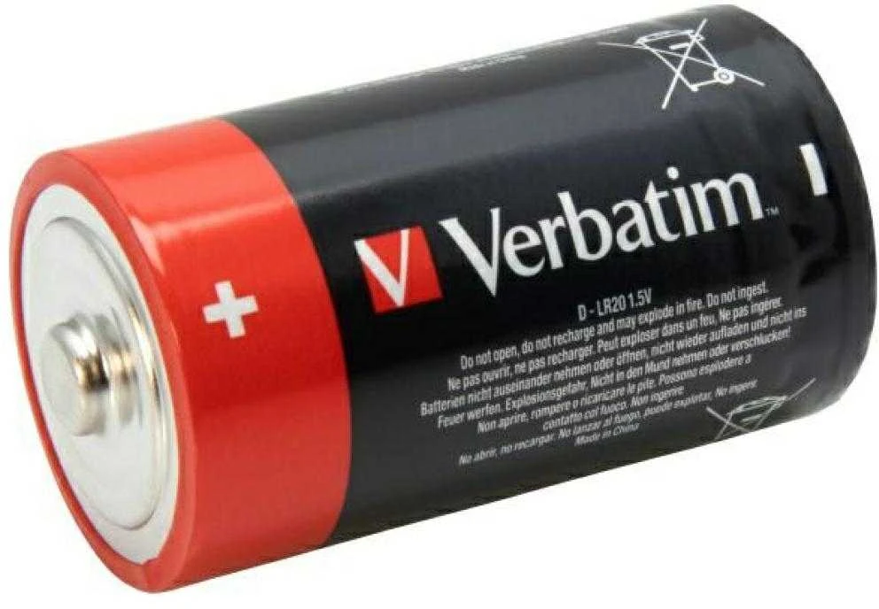 Verbatim D LR20 šarminė baterija, profilis