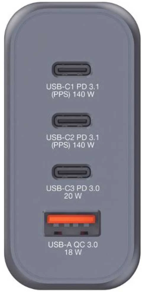 Verbatim GNC-200 Universalus Juoda, Pilka AC Spartusis įkrovimas Vidaus