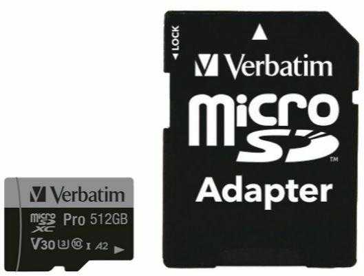 Atminties kortelė Micro SDXC 47042 Verbatim / V47042