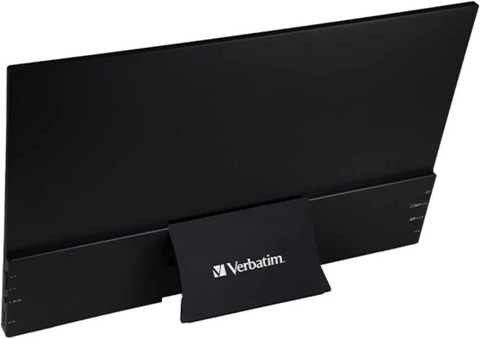 Verbatim 32238 kompiuterio monitorius 39,6 cm (15.6″) 3840 x 2160 pikseliai 4K Ultra HD LCD Lietimui jautrus ekranas Juoda