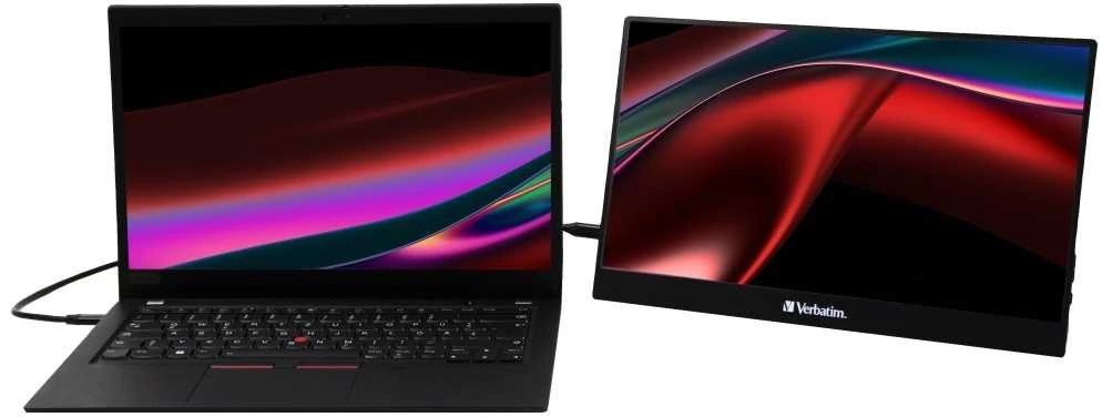 Verbatim 32239 kompiuterio monitorius 43,9 cm (17.3″) 3840 x 2160 pikseliai 4K Ultra HD LCD Lietimui jautrus ekranas Juoda