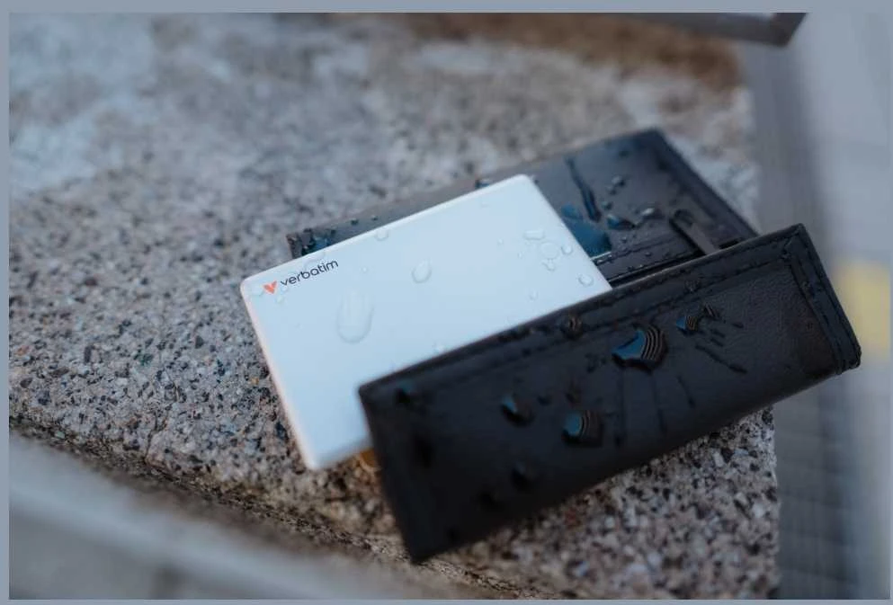 Verbatim My Finder Card Bluetooth juoda / sidabrinė – daiktų ieškiklis 2vnt MYFCR-02BS 32140