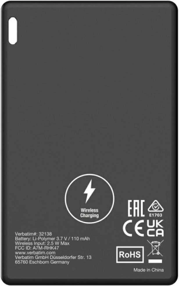 Verbatim My Finder Card Bluetooth juodas sidabrinis ir baltaas – daiktų ieškikliai 3vnt MYFCR-03BSW 32141